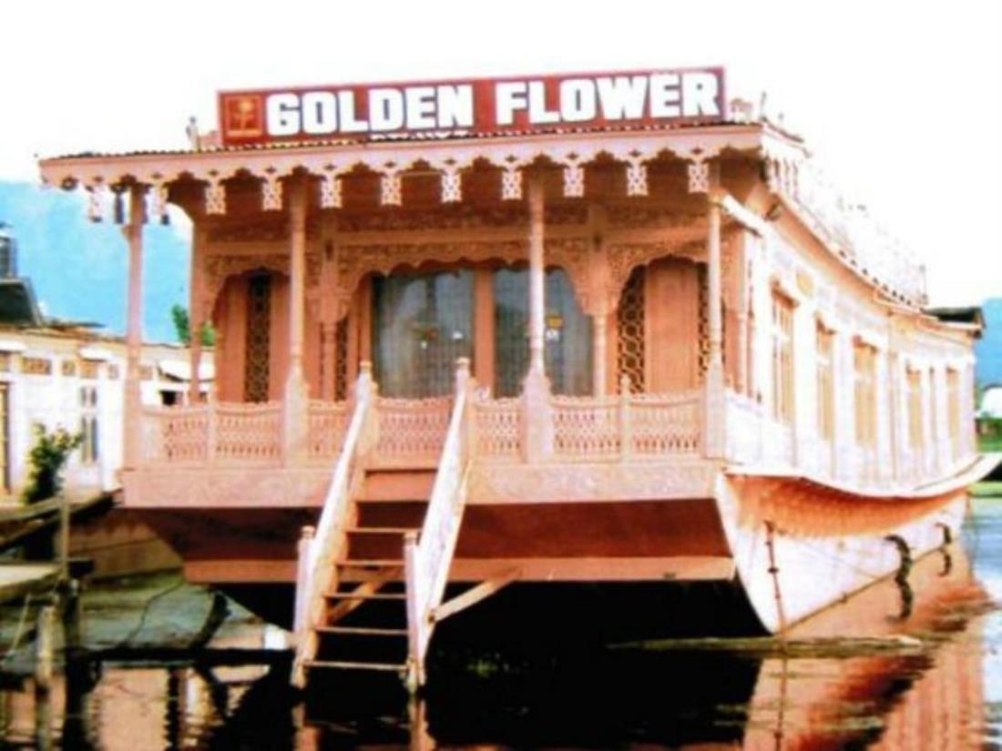 Golden Flower Heritage Houseboat Hotell Nagin Bagh Exteriör bild